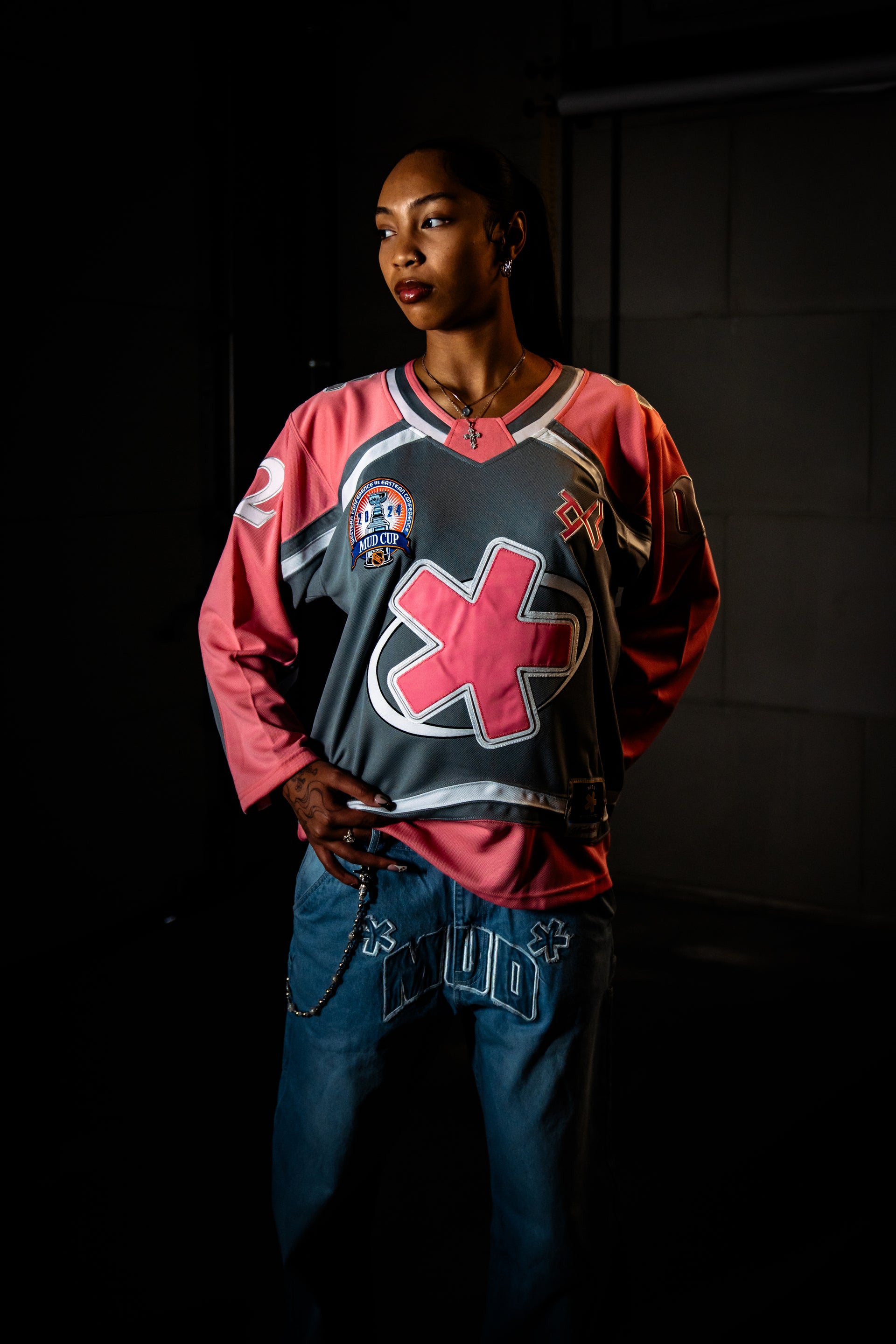 'MUD CUP' JERSEY PINK